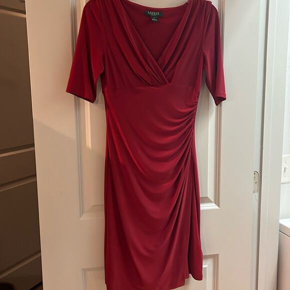 Red Ralph Lauren Dress - Picture 1 of 6